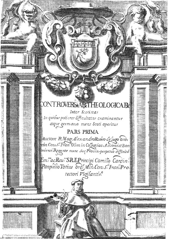 Rubeus de Lugo, Alexander, Controversiarum theologicar-tp