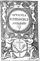 Francis of Assisi, Opuscula-tp